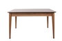 Hanah Home Mesa de comedor extensible Lotus - 1123 en Nogal